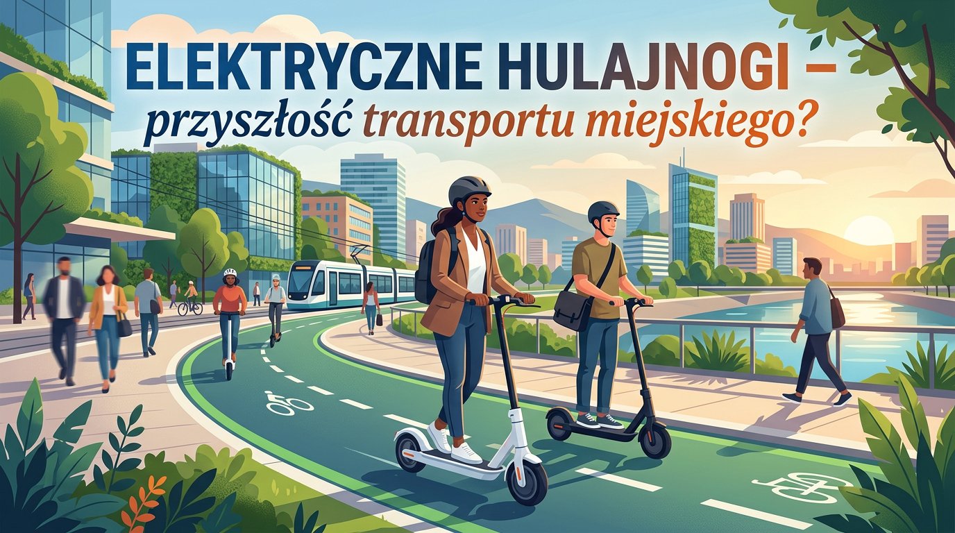 Elektryczne hulajnogi – przyszłość transportu miejskiego?